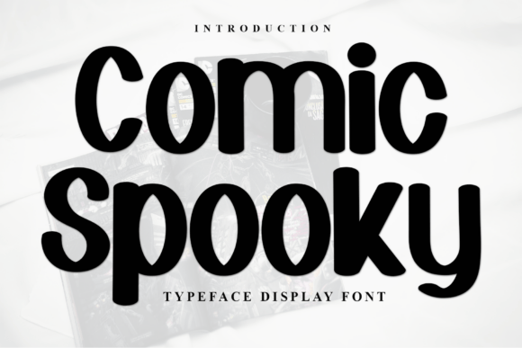 Comic Spooky: The Bold, Marker-Style Typeface for Playful Horror