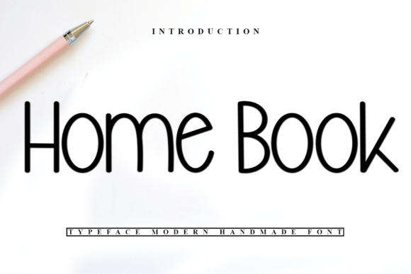 Home Book: A Cozy Handwritten Font for Warm Designs