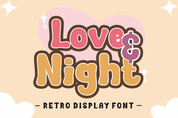 Love Night: A Retro Display Font for Modern Creative Workflows