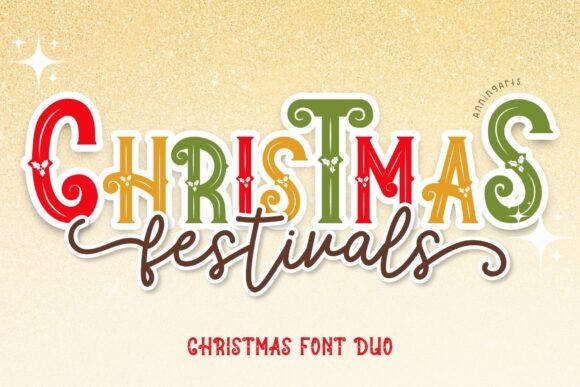 Mastering Holiday Typography: The Power of the Christmas Festivals Duo