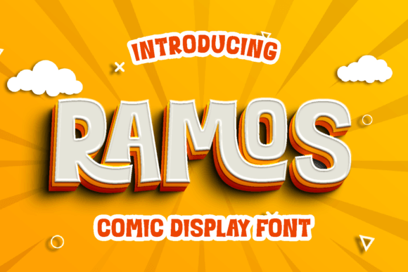 Ramos: The High-Energy Comic Display Font for Bold Designs