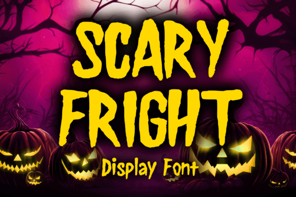 Scary Fright: The Definitive Horror Font for Modern Creators