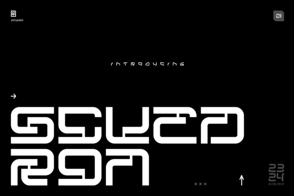 Scuedron: The Futuristic Font Redefining Modern Visual Identity