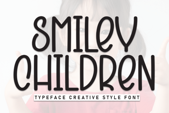 Smiley Children: A Playful Handwritten Font