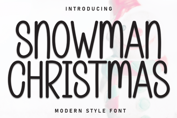 Snowman Christmas: Redefining Holiday Typography for the Modern Creator
