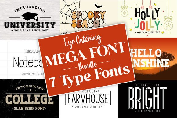 The Mega Handmade Bundle: Premium Fonts for Every Project