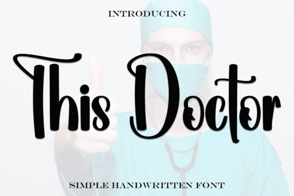 This Doctor: A Festive Typeface for Holiday Designs