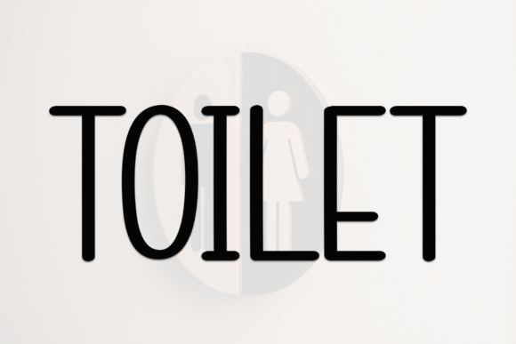 Toilet: The Bold Display Font That Commands Attention